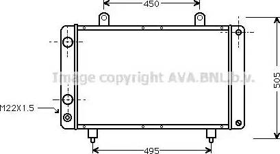 Ava Quality Cooling PE 2082 - Radiators, Motora dzesēšanas sistēma ps1.lv