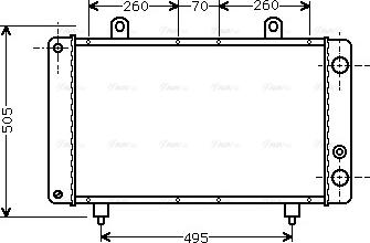 Ava Quality Cooling PE 2032 - Radiators, Motora dzesēšanas sistēma ps1.lv