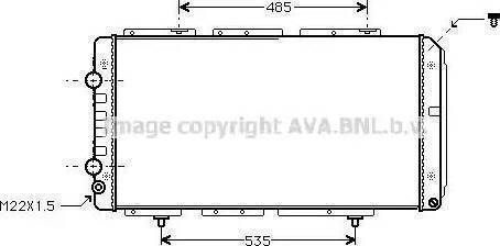 Ava Quality Cooling PE 2146 - Radiators, Motora dzesēšanas sistēma ps1.lv