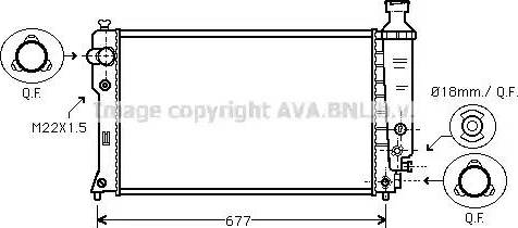 Ava Quality Cooling PE 2131 - Radiators, Motora dzesēšanas sistēma ps1.lv