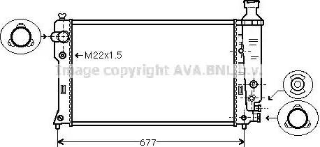 Ava Quality Cooling PE 2133 - Radiators, Motora dzesēšanas sistēma ps1.lv