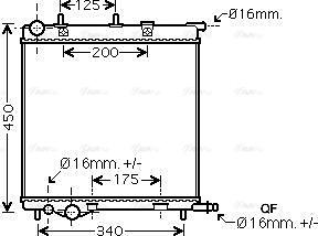 Ava Quality Cooling PE2368 - Radiators, Motora dzesēšanas sistēma ps1.lv