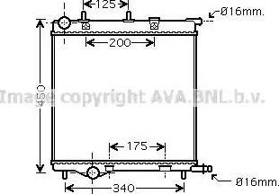 Ava Quality Cooling PE 2293 - Radiators, Motora dzesēšanas sistēma ps1.lv