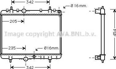 Ava Quality Cooling PE 2249 - Radiators, Motora dzesēšanas sistēma ps1.lv