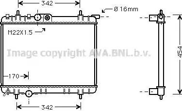 Ava Quality Cooling PE2244 - Radiators, Motora dzesēšanas sistēma ps1.lv