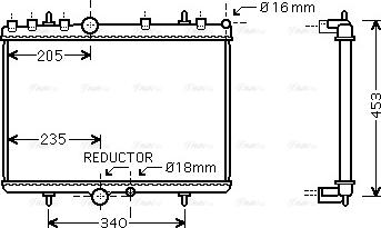 Ava Quality Cooling PE 2269 - Radiators, Motora dzesēšanas sistēma ps1.lv