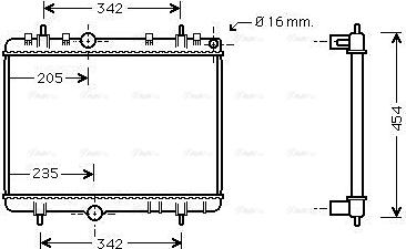 Ava Quality Cooling PE 2267 - Radiators, Motora dzesēšanas sistēma ps1.lv