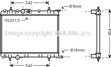 Ava Quality Cooling PE 2206 - Radiators, Motora dzesēšanas sistēma ps1.lv