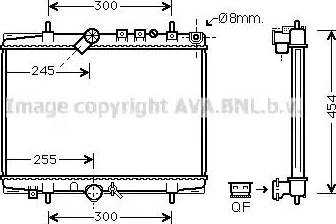 Ava Quality Cooling PE 2202 - Radiators, Motora dzesēšanas sistēma ps1.lv