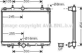 Ava Quality Cooling PE 2213 - Radiators, Motora dzesēšanas sistēma ps1.lv