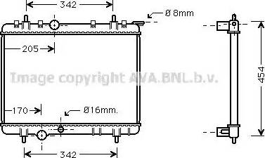 Ava Quality Cooling PE 2212 - Radiators, Motora dzesēšanas sistēma ps1.lv