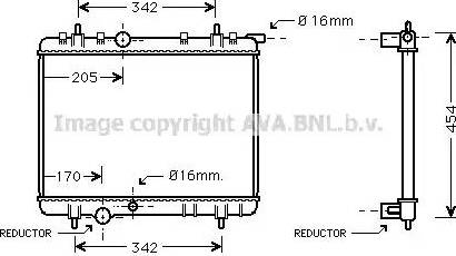 Ava Quality Cooling PE2239 - Radiators, Motora dzesēšanas sistēma ps1.lv