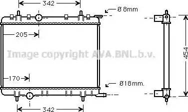 Ava Quality Cooling PE 2221 - Radiators, Motora dzesēšanas sistēma ps1.lv