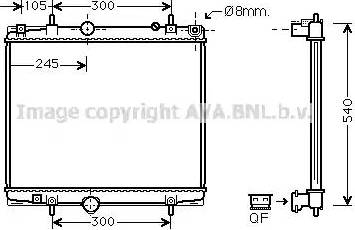 Ava Quality Cooling PE 2277 - Radiators, Motora dzesēšanas sistēma ps1.lv