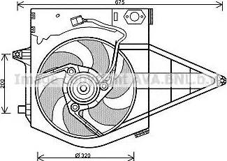 Ava Quality Cooling PE 7546 - Ventilators, Motora dzesēšanas sistēma ps1.lv