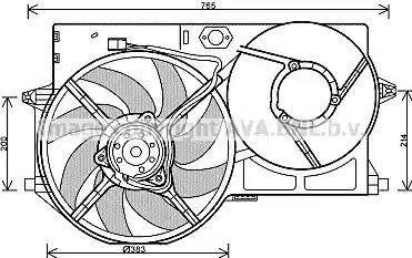 Ava Quality Cooling PE 7540 - Ventilators, Motora dzesēšanas sistēma ps1.lv