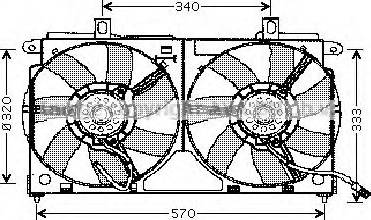 Ava Quality Cooling PE7518 - Ventilators, Motora dzesēšanas sistēma ps1.lv