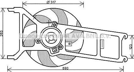 Ava Quality Cooling PE 7534 - Ventilators, Motora dzesēšanas sistēma ps1.lv