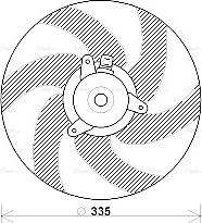 Ava Quality Cooling PE 7533 - Ventilators, Motora dzesēšanas sistēma ps1.lv