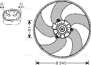 Ava Quality Cooling PE 7522 - Ventilators, Motora dzesēšanas sistēma ps1.lv