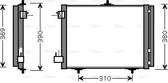 Ava Quality Cooling PEA5295D - Kondensators, Gaisa kond. sistēma ps1.lv