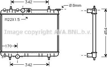 Ava Quality Cooling PEA2189 - Radiators, Motora dzesēšanas sistēma ps1.lv