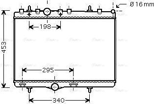 Ava Quality Cooling PEA2290 - Radiators, Motora dzesēšanas sistēma ps1.lv