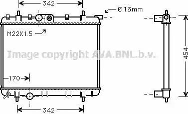 Ava Quality Cooling PEA2248 - Radiators, Motora dzesēšanas sistēma ps1.lv