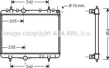 Ava Quality Cooling PEA2267 - Radiators, Motora dzesēšanas sistēma ps1.lv