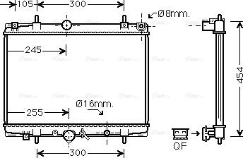 Ava Quality Cooling PEA2200 - Radiators, Motora dzesēšanas sistēma ps1.lv