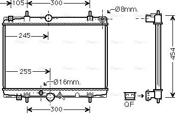 Ava Quality Cooling PEA2213 - Radiators, Motora dzesēšanas sistēma ps1.lv