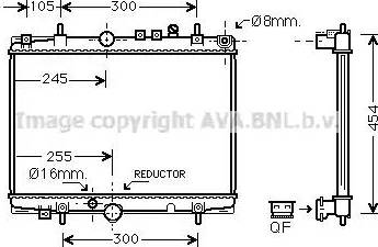 Ava Quality Cooling PEA2235 - Radiators, Motora dzesēšanas sistēma ps1.lv