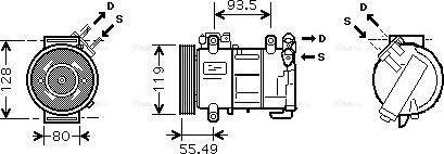Ava Quality Cooling PEAK315 - Kompresors, Gaisa kond. sistēma ps1.lv