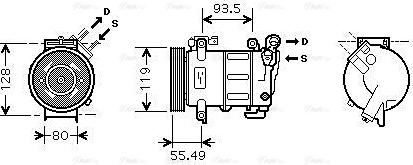 Ava Quality Cooling PEAK316 - Kompresors, Gaisa kond. sistēma ps1.lv