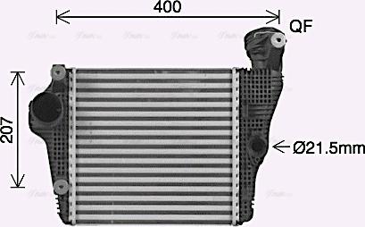 Ava Quality Cooling PR4098 - Starpdzesētājs ps1.lv