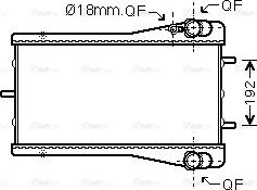 Ava Quality Cooling PR 2044 - Radiators, Motora dzesēšanas sistēma ps1.lv