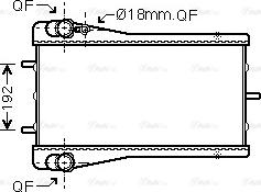 Ava Quality Cooling PR 2043 - Radiators, Motora dzesēšanas sistēma ps1.lv