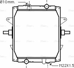 Ava Quality Cooling RE 2050 - Radiators, Motora dzesēšanas sistēma ps1.lv