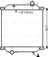 Ava Quality Cooling RE2067N - Radiators, Motora dzesēšanas sistēma ps1.lv