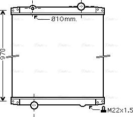 Ava Quality Cooling RE2010N - Radiators, Motora dzesēšanas sistēma ps1.lv