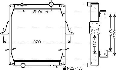 Ava Quality Cooling RE 2010 - Radiators, Motora dzesēšanas sistēma ps1.lv