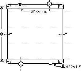 Ava Quality Cooling RE2011N - Radiators, Motora dzesēšanas sistēma ps1.lv