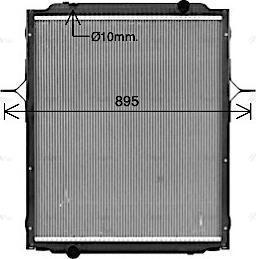 Ava Quality Cooling RE2151 - Radiators, Motora dzesēšanas sistēma ps1.lv