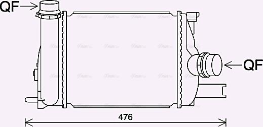 Ava Quality Cooling RT4642 - Starpdzesētājs ps1.lv