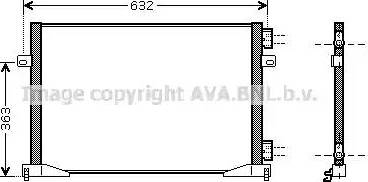 Ava Quality Cooling RT 5391 - Kondensators, Gaisa kond. sistēma ps1.lv