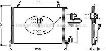 Ava Quality Cooling RT5245D - Kondensators, Gaisa kond. sistēma ps1.lv