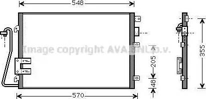 Ava Quality Cooling RT5275D - Kondensators, Gaisa kond. sistēma ps1.lv