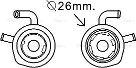 Ava Quality Cooling RT3611 - Eļļas radiators, Motoreļļa ps1.lv