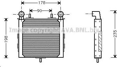 Ava Quality Cooling RT 3225 - Eļļas radiators, Motoreļļa ps1.lv