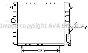 Ava Quality Cooling RT 2044 - Radiators, Motora dzesēšanas sistēma ps1.lv